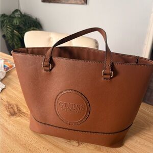 Guess Tan Tote Bag